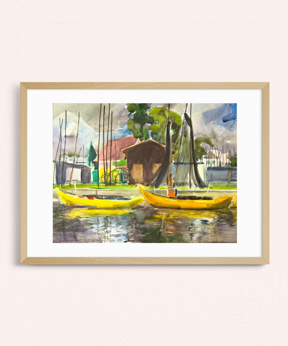 Wolfram Schubert | Am Fischercamp in Ziegenort (Polen)