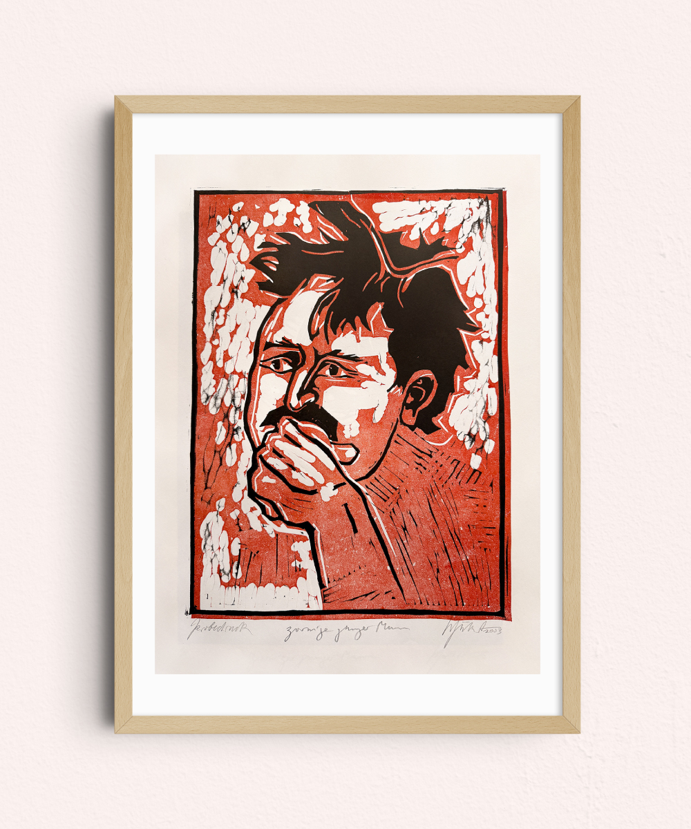 Zorniger-junger-Mann